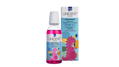 Intermed unident kids mouthwash bubble gum flavour,250ml, , medium