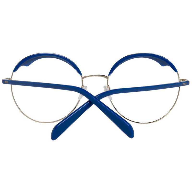 Blue metal & plastic glasses (frames)-null