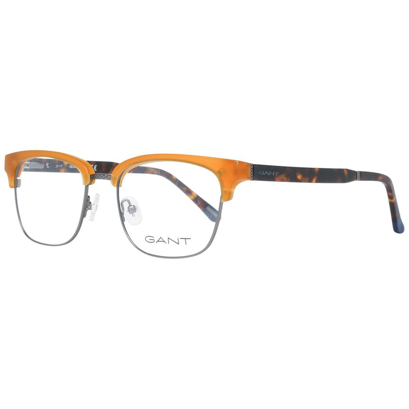 Brown plastic glasses (frames)-null