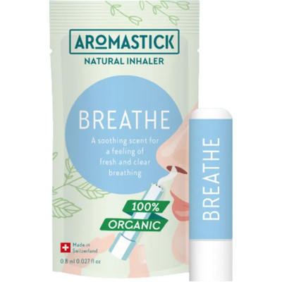 Aromastick breathe nasal inhaler x 1 piece