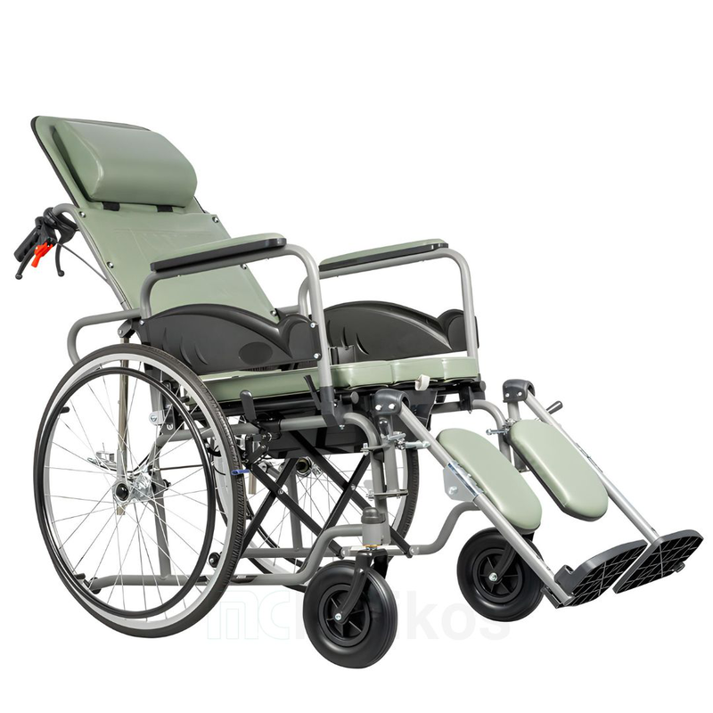 Product image: “proteus ii” reclining wheelchair with commode, , medium-null