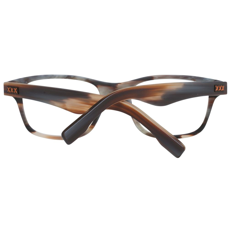 Brown plastic glasses (frames)-null