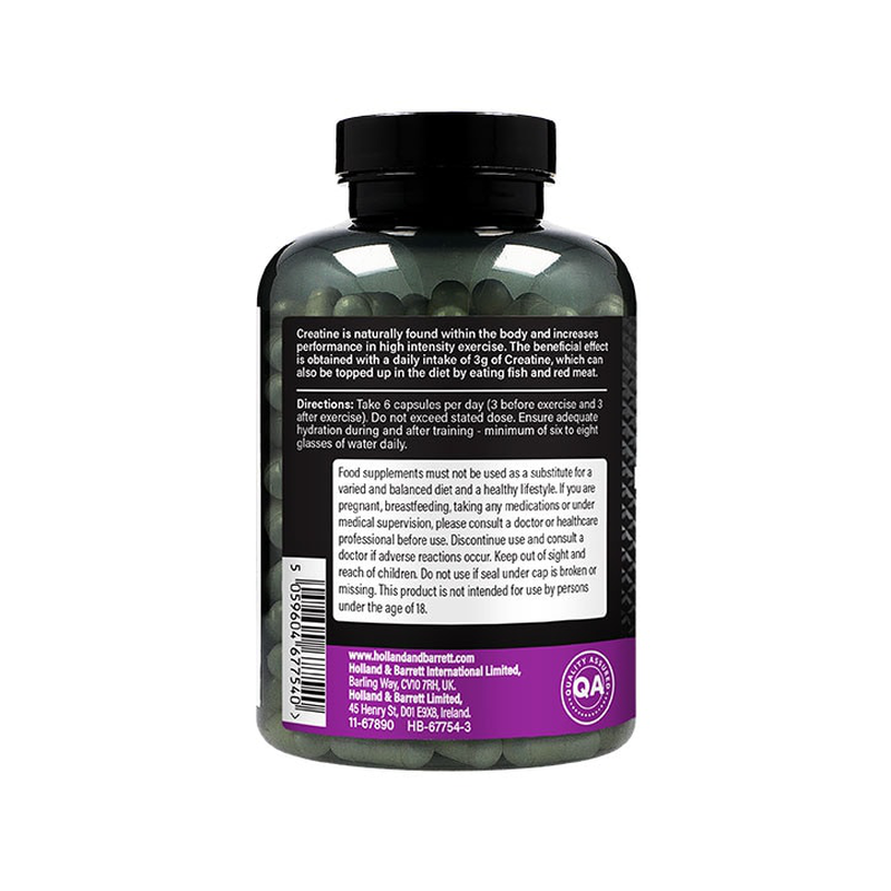 Creatine monohydrate 700mg 240 capsules-null