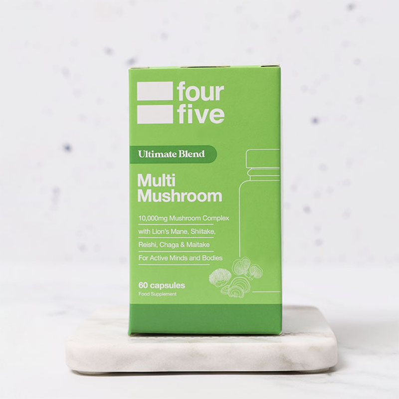 Fourfive multi mushroom ultimate blend 10,000mg 60 capsules-null