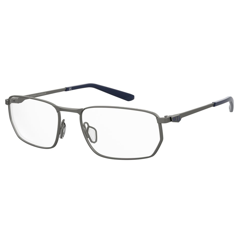 Gray metal glasses (frames)-null
