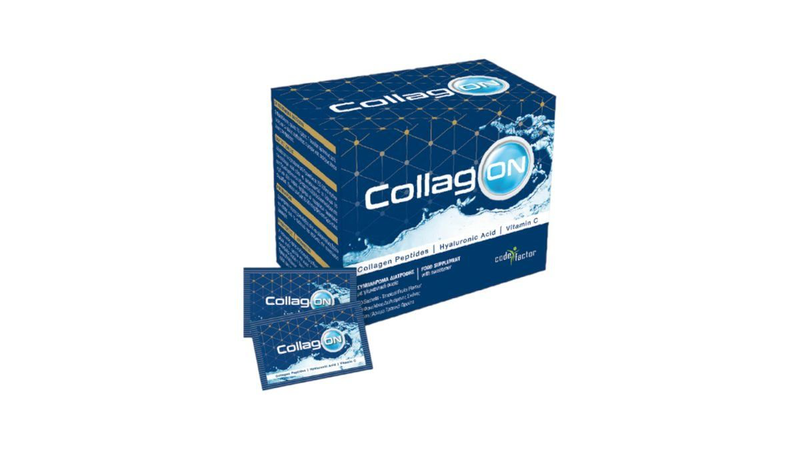 Collagon collagen peptides & biosynthetic hyaluronic acid sachets, 40, , medium-null
