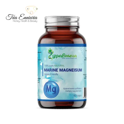 Natural sea magnesium, 60 capsules, zdravnitza