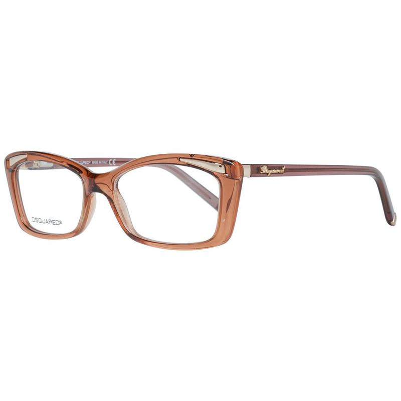 Brown plastic glasses (frames)-null