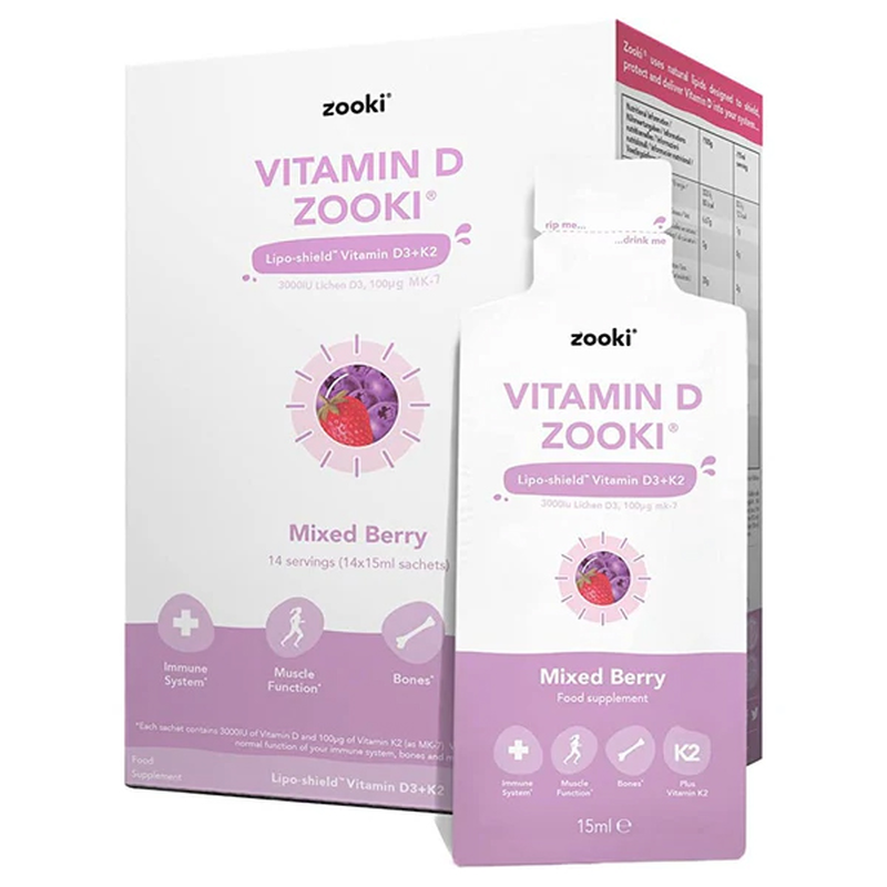 Zooki vitamin d3+k2 mixed berry liposomal 14 &phi;&alpha;&kappa;&epsilon;&lambda;ά&kappa;&iota;&alpha;, , medium-null