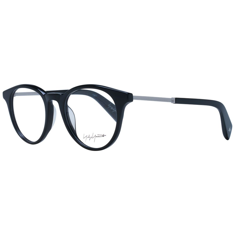 Black metal glasses (frames)-null