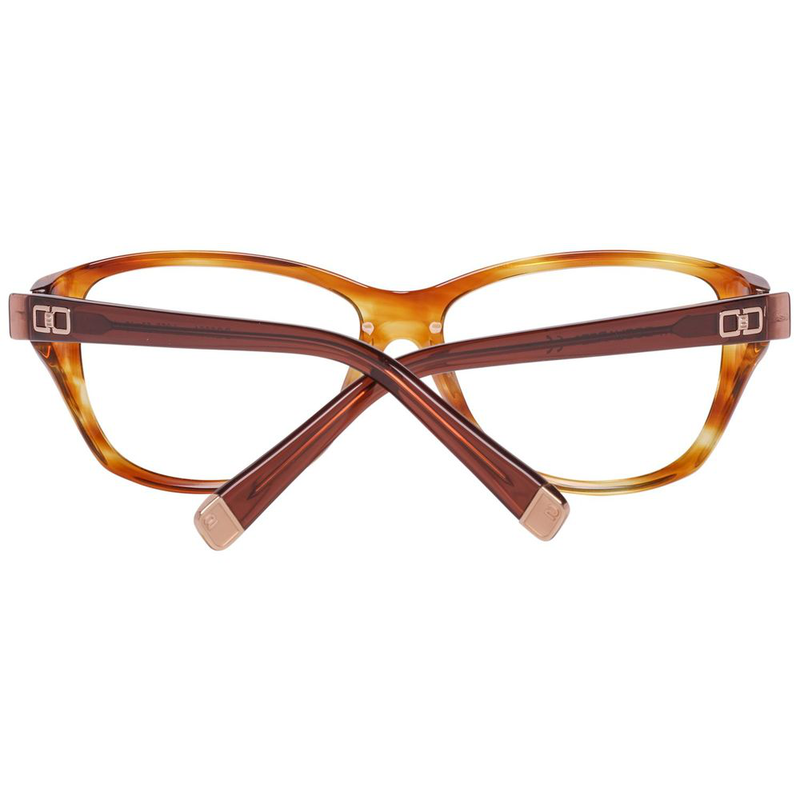 Brown plastic glasses (frames)-null
