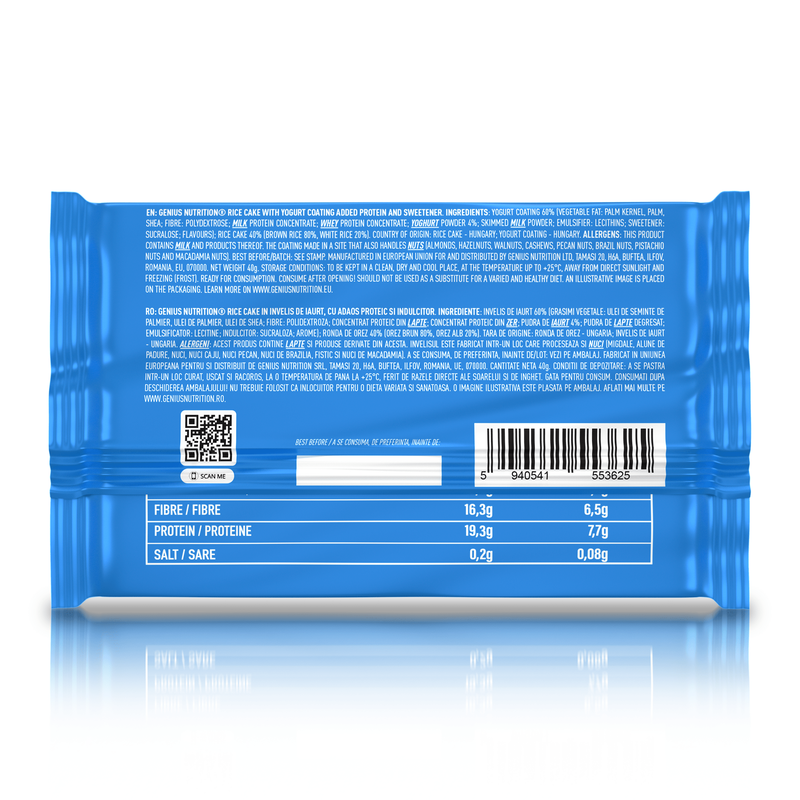 Product image: Rice cake 40g, Genius nutrition-null