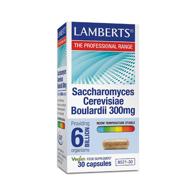 Lamberts saccharomyces cerevisiae boulardii 300mg (30 caps), , medium