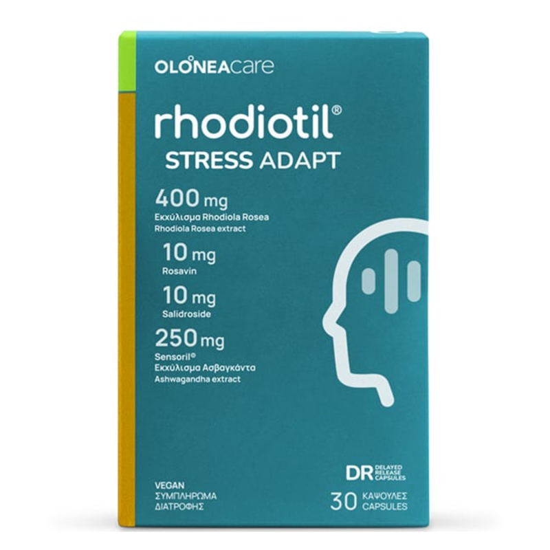 Olonea rhodiotil stress adapt, 30 caps, , medium-null