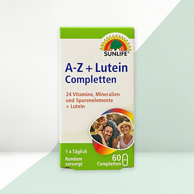Sunlife multivitamins a-z & lutein 60 tablets, , medium