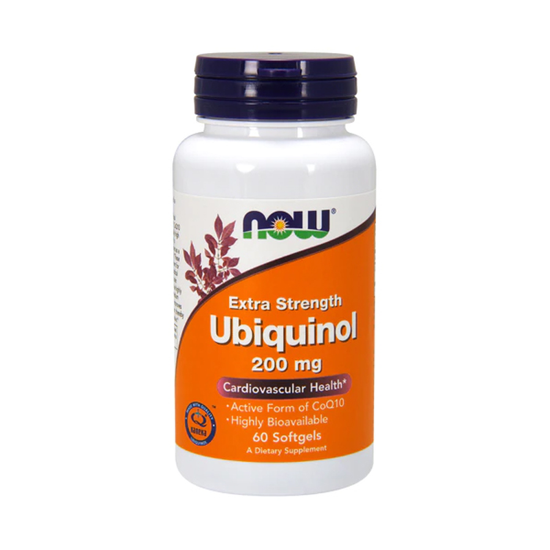 Now ubiquinol 200mg 60 softgels, , medium-null
