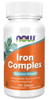 Now foods - iron complex x 100 tablets