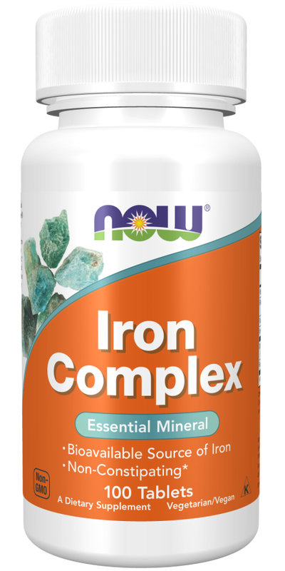 Now foods - iron complex x 100 tablets, , medium image number null