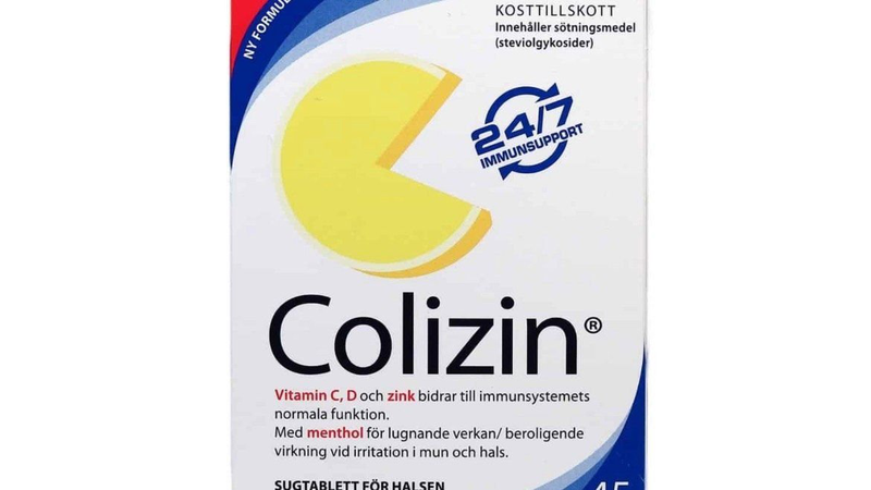 Coldizin lemon & minthol, pastilles, 30, , medium-null