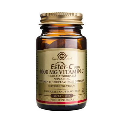 Solgar ester- c plus vitamin c, tablets, 30 x 1000mg