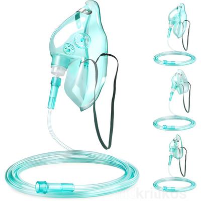 Adult oxygen mask 2.1m, , medium