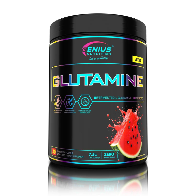 Genius nutrition, glutamine 300g/30serv-null