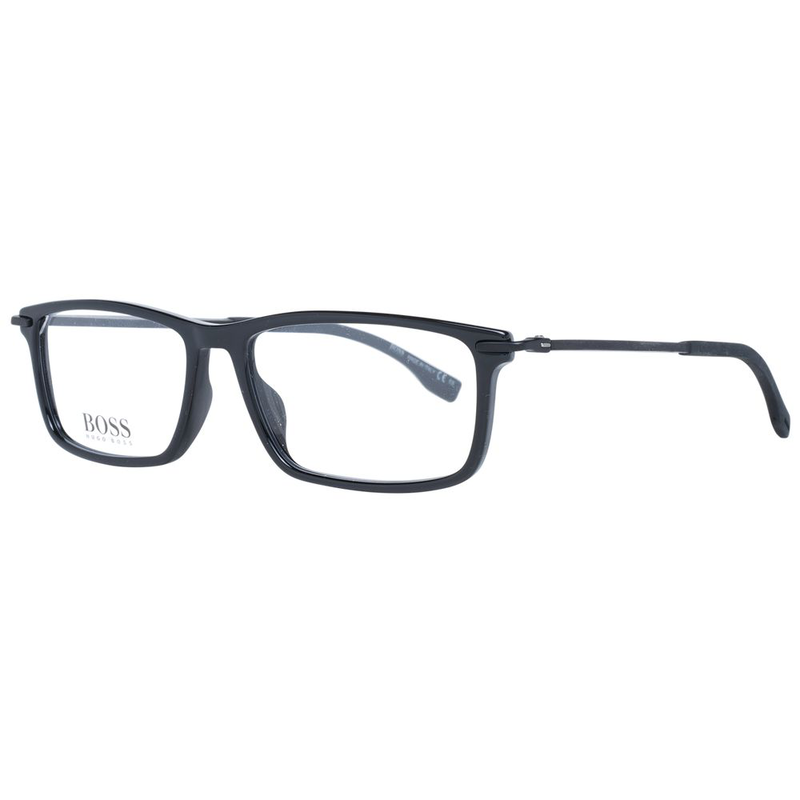 Black plastic glasses (frames)-null