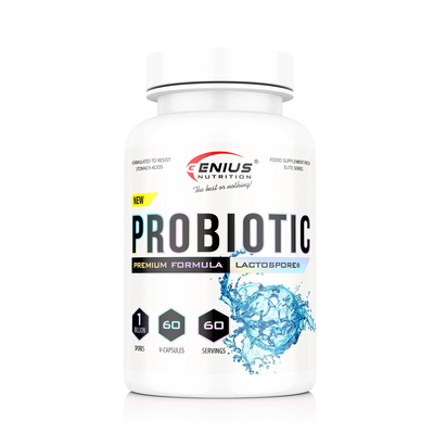 Probiotic 60caps/60 serv, Genius nutrition, , medium