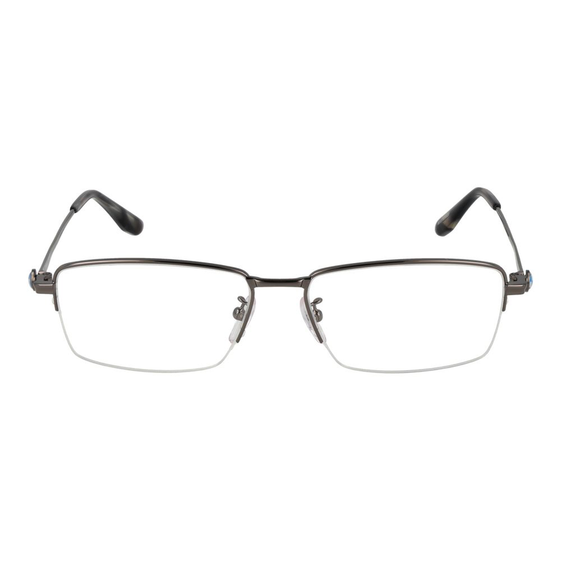 Gray metal glasses (frames)-null