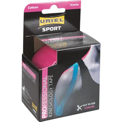 Uriel sport kinesiology tape pink, , medium