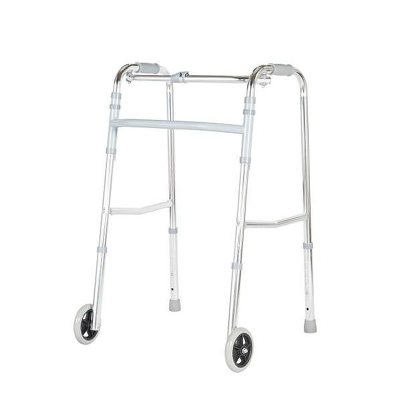 Product image: Folding walking frame with 2 front wheels, , medium-null