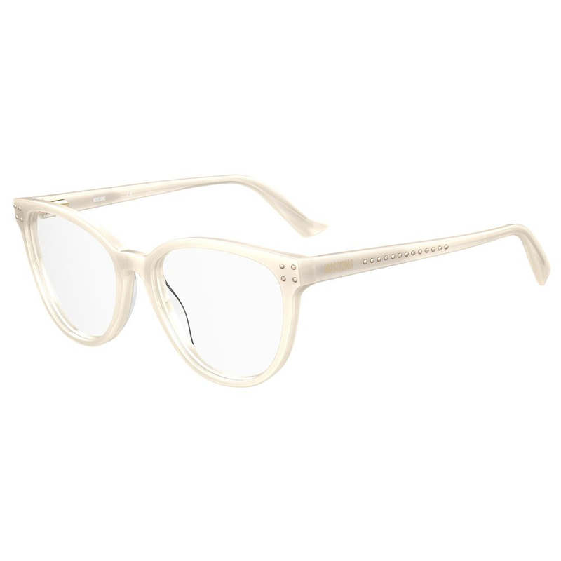 Cream acetate glasses (frames)-null