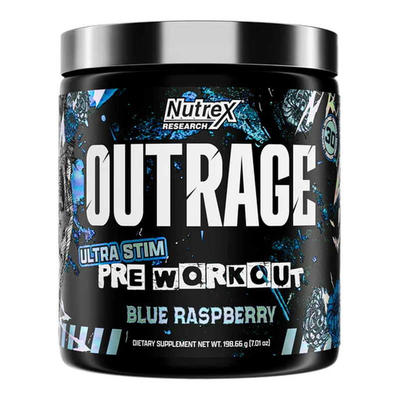 Nutrex outrage ultra stim pre-workout 30 servings-null