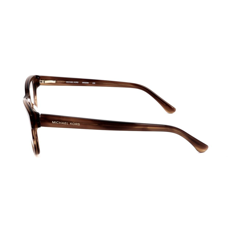 Brown plastic glasses (frames)-null