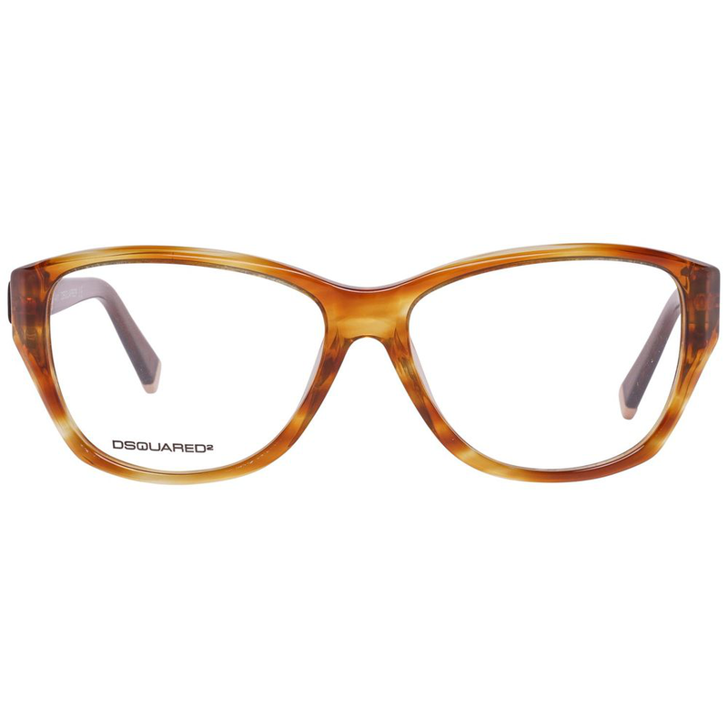 Brown plastic glasses (frames)-null