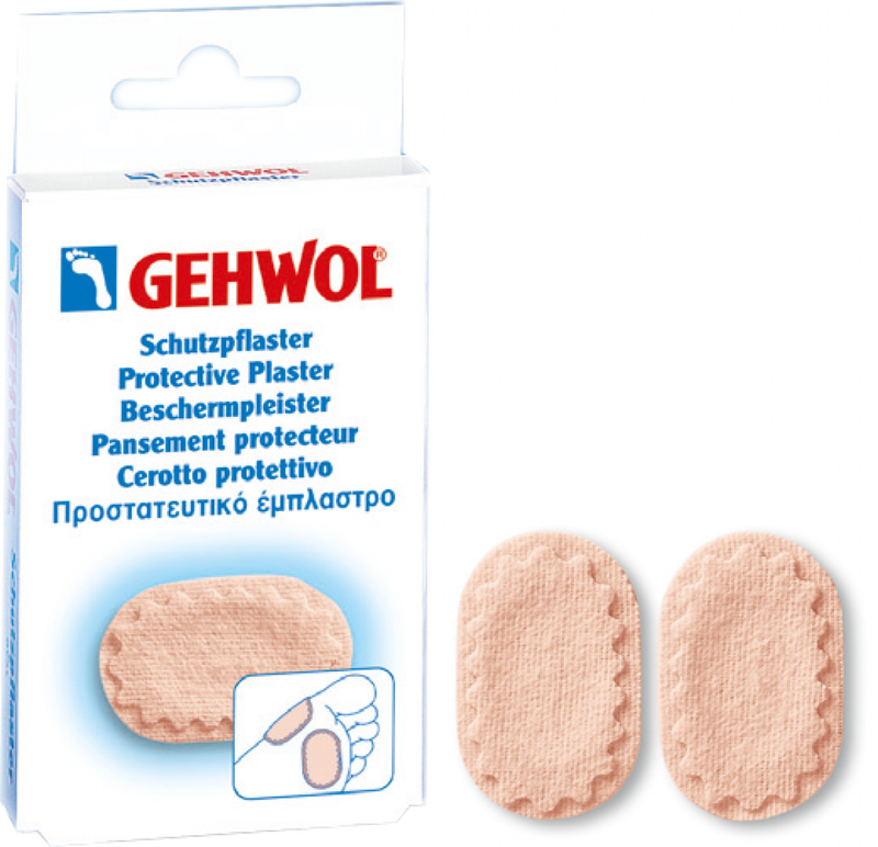 Gehwol - protective oval plasters, , medium-null