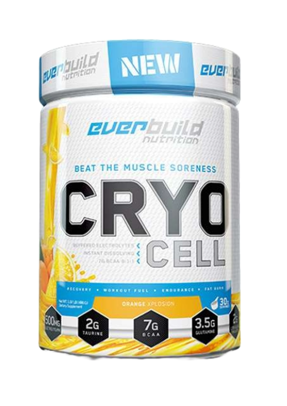 Everbuild Cryo Cell Bcaa Blue Rasberry-30 servings, , medium-null