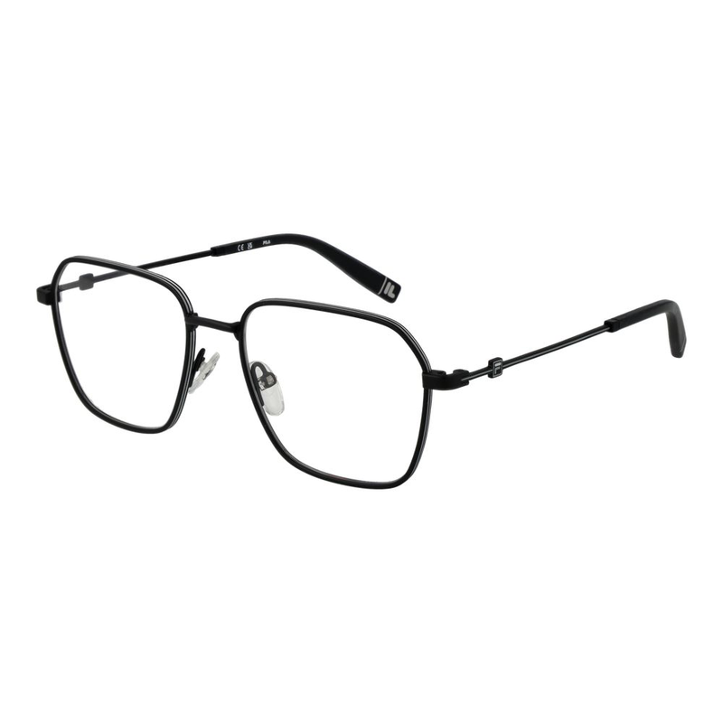 Black stainless steel glasses (frames)-null