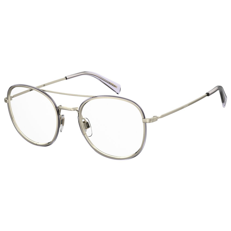 Purple metal glasses (frames)-null