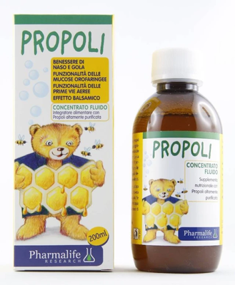 Pharmalife propoli fluid concentrate, syrup, 200ml x 6m+, , medium