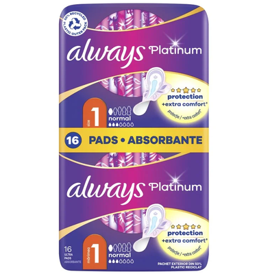 Always | platinum ultra normal &sigma;&epsilon;&rho;&beta;&iota;έ&tau;&epsilon;&sigmaf; &mu;&epsilon; &phi;&tau;&epsilon;&rho;ά no1 | 16&tau;&mu;&chi;, , medium