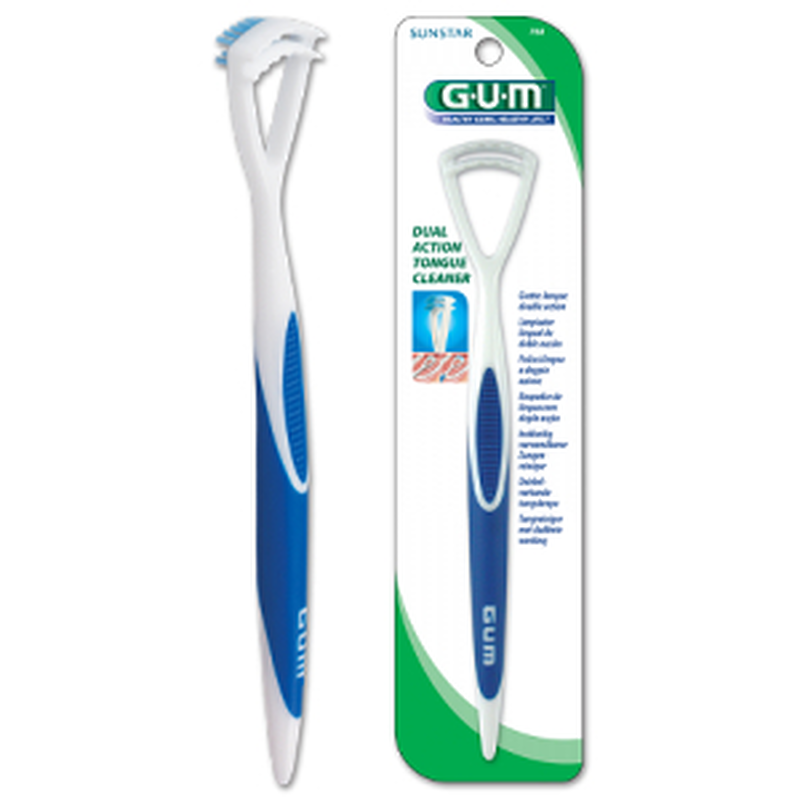 Gum dual action tongue 760 cleaner, , medium-null