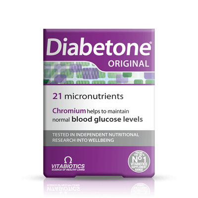 Vitabiotics diabetone original, helps to mantain blood glucose levels 30capsules, , medium