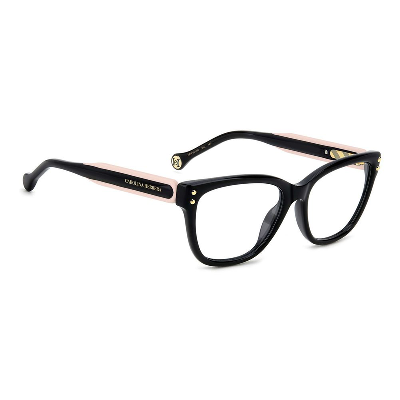 Black plastic glasses (frames)-null