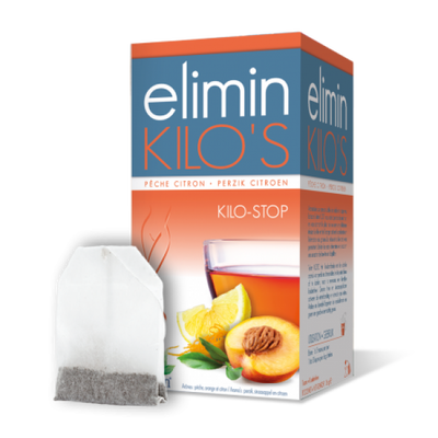 Tilman elimin kilo's stop x 20 tea bags - supports weight loss, , medium