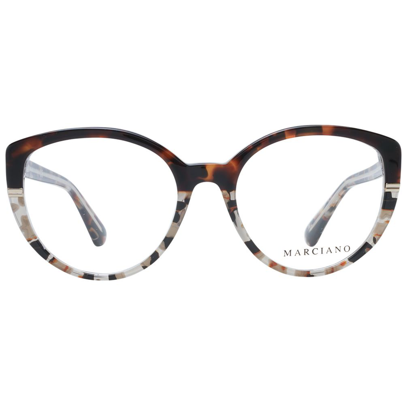 Brown plastic glasses (frames)-null