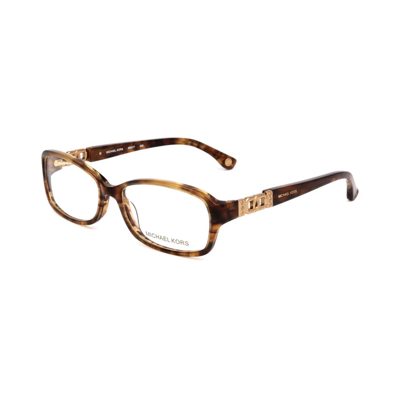 Brown plastic glasses (frames)-null