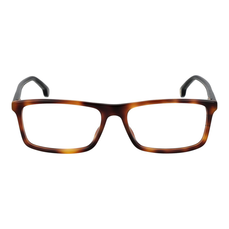 Brown plastic glasses (frames)-null