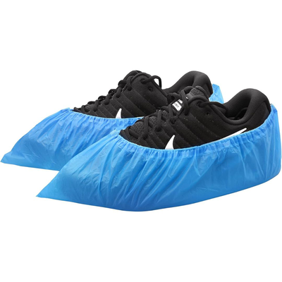 Disposable shoe covers blue (100 pcs), , medium