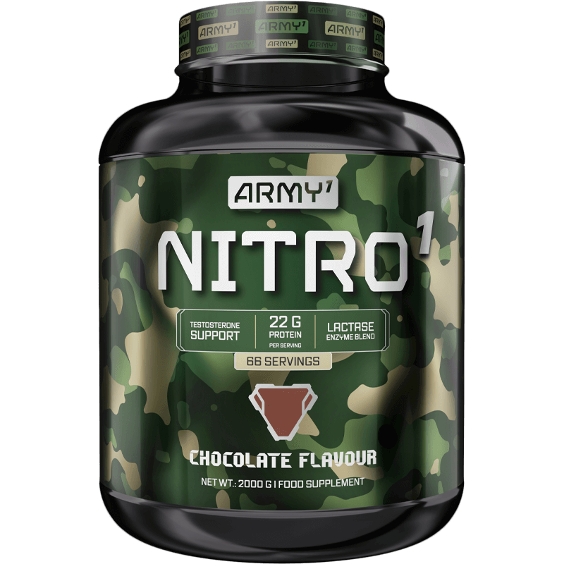 Army1 Nitro Protein-Chocolate 2000gr, , medium-null